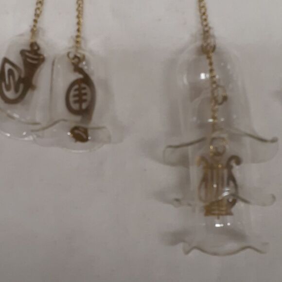 3 pc bundle of brass filligree Ornaments. - Picture 7 of 14